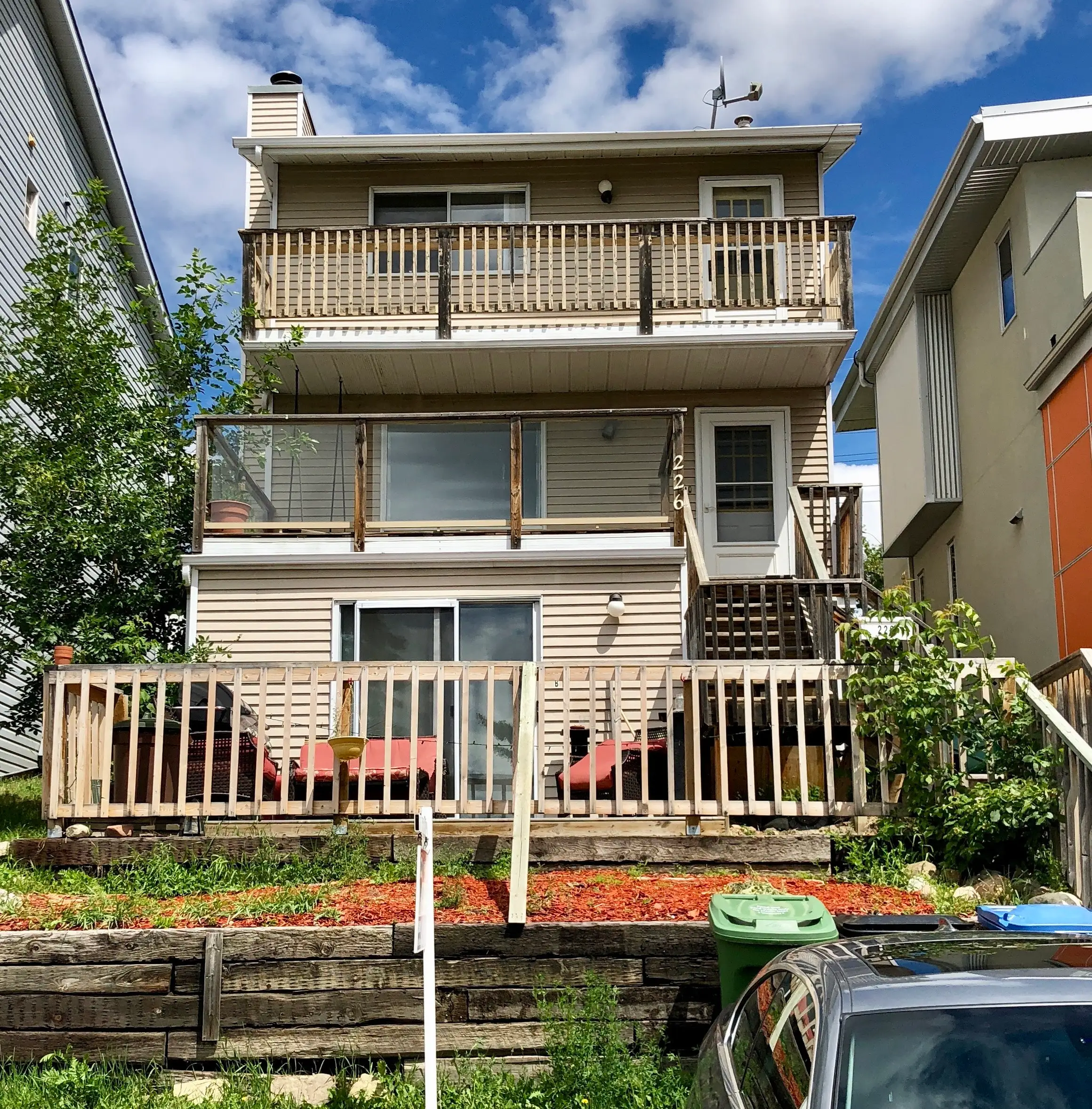 Bridgeland — Exterior before