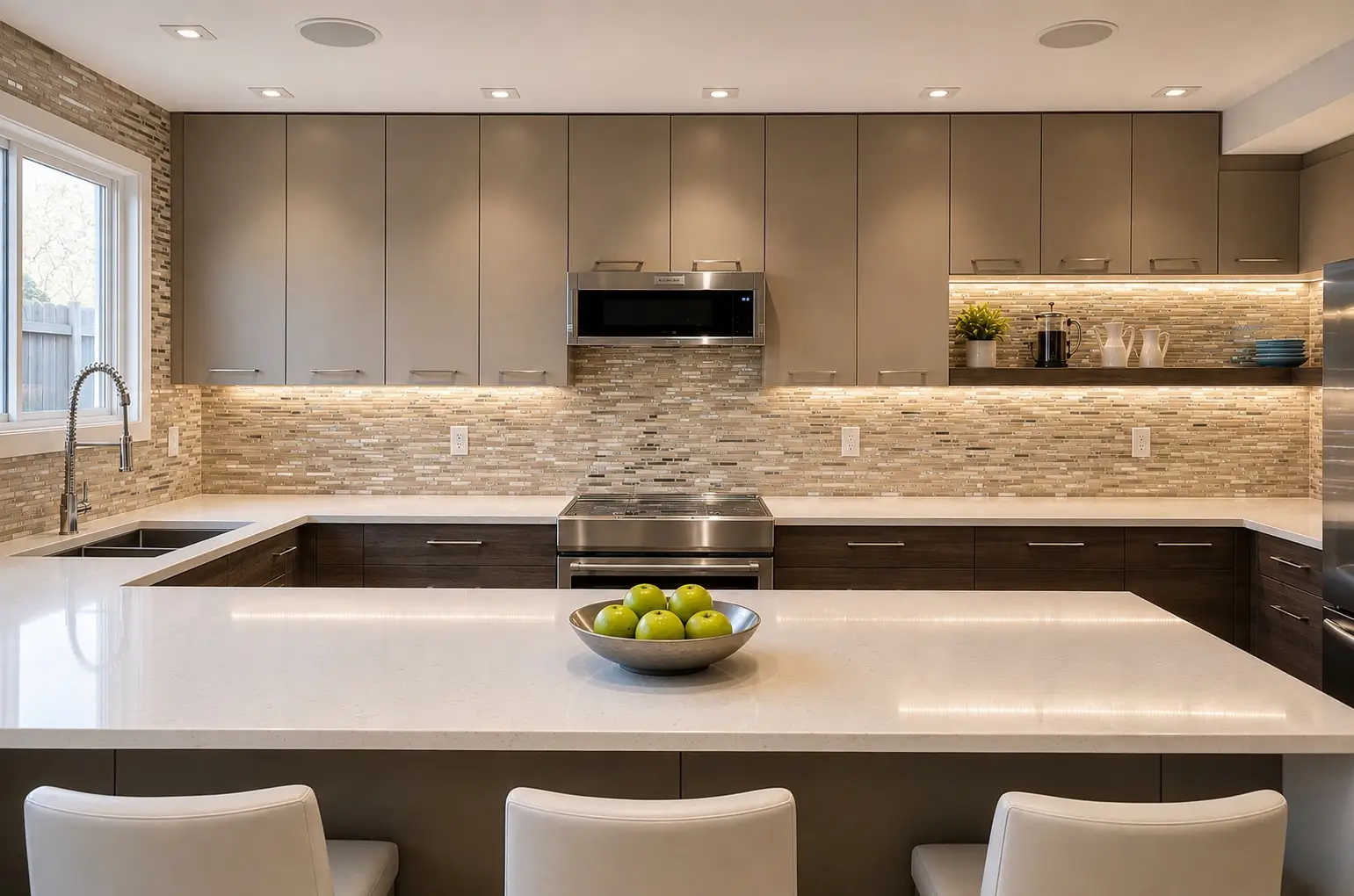 Bridgeland — Kitchen head on