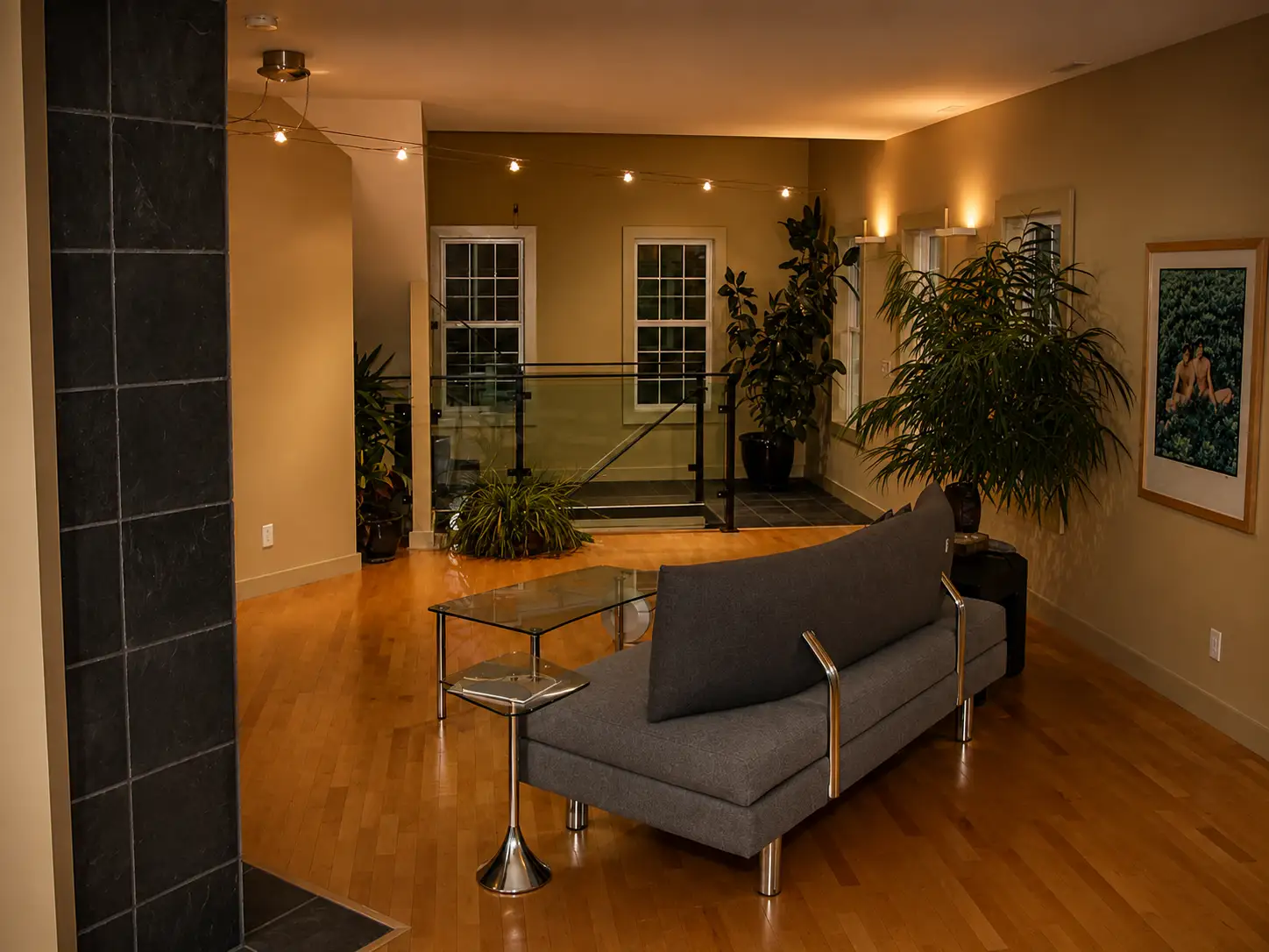 Garrison Square — Living room rear