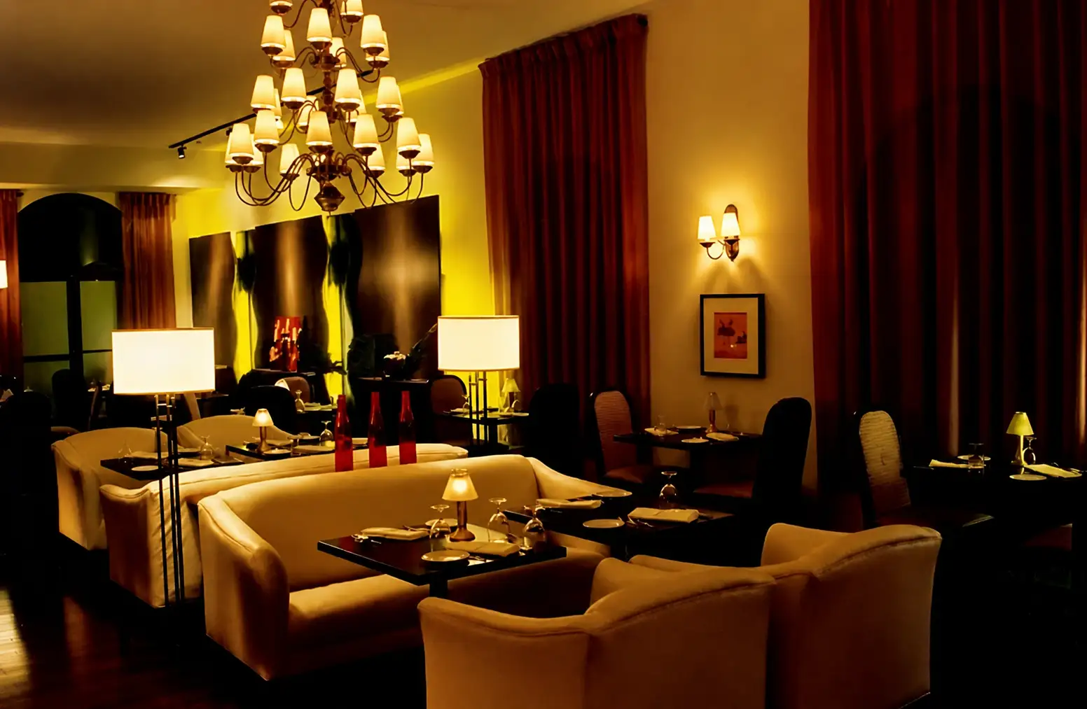 Hospitality — Restaurant lounge