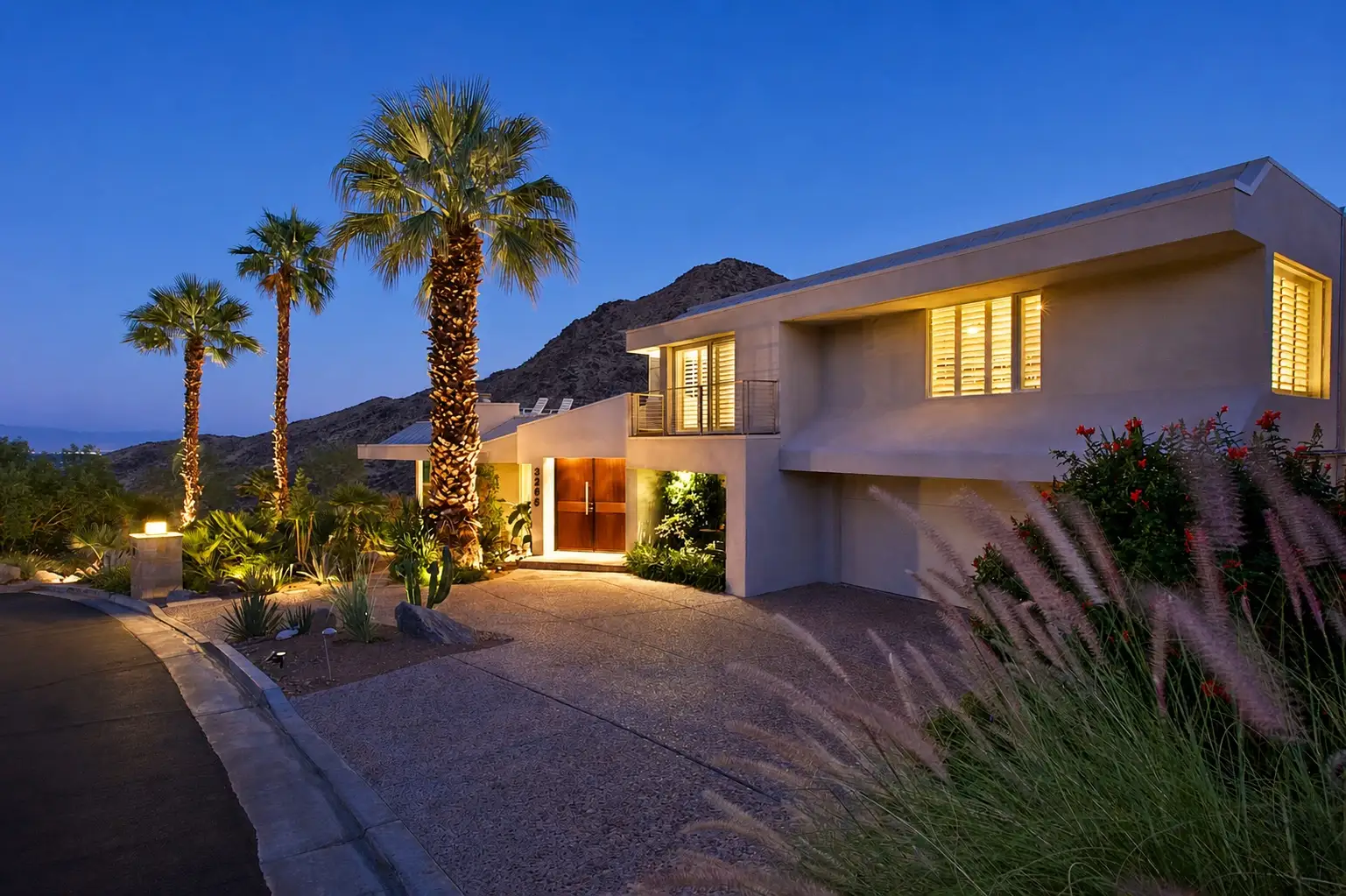 Tiger Tail — Twilight exterior